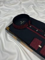 Oryza premium embroidery punjabi code-142 black - Image 4